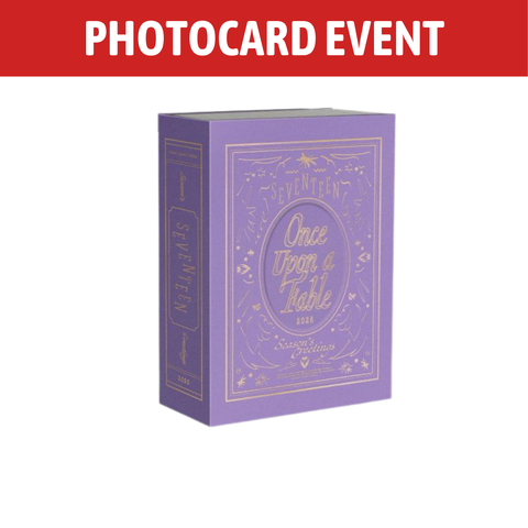 [PREORDER] : [PHOTOCARD EVENT] SEVENTEEN - 2026 SEASON'S GREETINGS