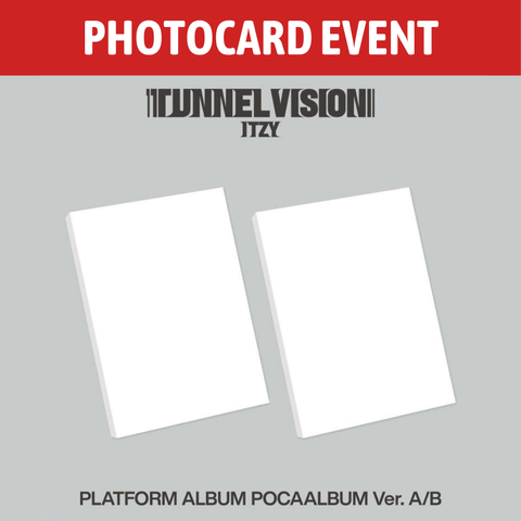[PREORDER] : [PHOTOCARD EVENT] ITZY - TUNNEL VISION (POCA Ver.)