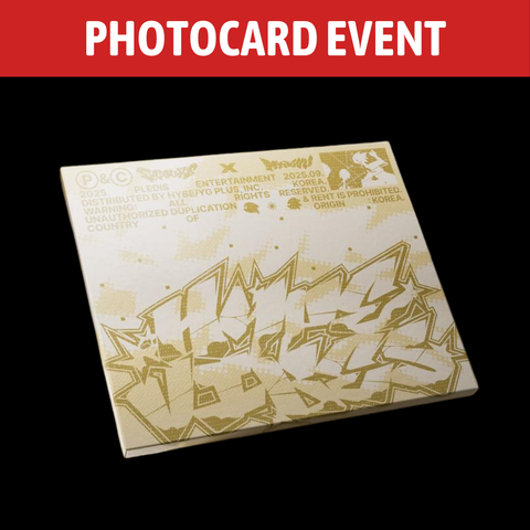[PREORDER] : [PHOTOCARD EVENT] S.COUPS X MINGYU (SEVENTEEN) - HYPE VIBES (Compact ver.)