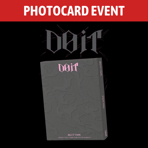 [PREORDER] : [PHOTOCARD EVENT] : Stray Kids - SKZ IT TAPE 'DO IT' (DO ver.) (Limited)