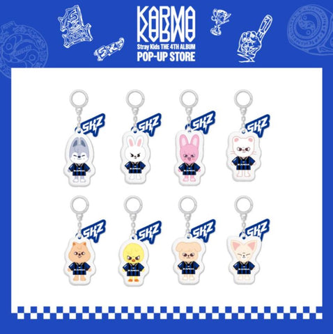 Stray Kids - POP-UP STORE 'KARMA' SKZOO YINYANG KEYRING
