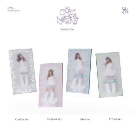 QWER - CEREMONY (BOOKLET Ver.)