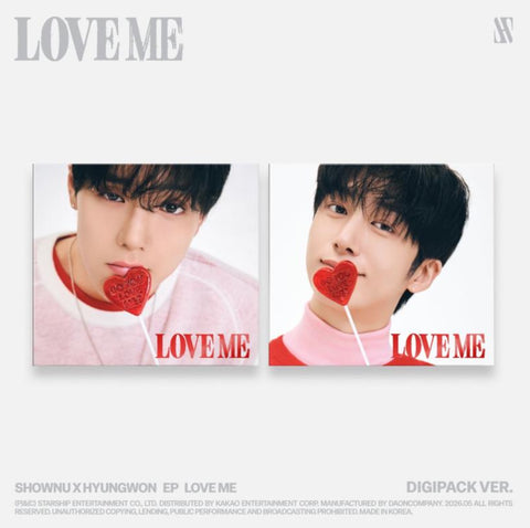 SHOWNU x HYUNGWON (MONSTA X) - LOVE ME (DIGIPACK Ver.)