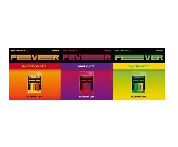 ATEEZ - ZERO : FEVER Part.1 (Repackage Platform Album ver.) RANDOM