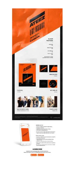 ATEEZ - TREASURE EP.1 : ALL TO ZERO (REPACKAGE PLATFORM VER.) – KYYO