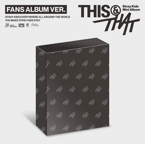 [PREORDER] : Stray Kids - THIS & THAT - (FAN ALBUM VER.)