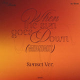 [PREORDER] : IN A MINUTE - When the sun goes down : Midnight (Sunset Ver.)