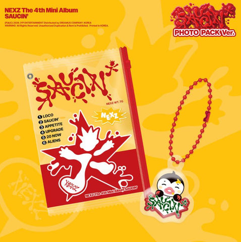 [PREORDER] : NEXZ - SAUCIN' (PHOTO PACK Ver.) (+Bonus)