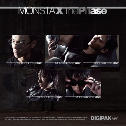 [PREORDER] : MONSTA X - The Phase (DIGIPAK Ver.)