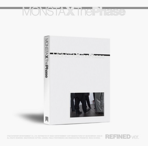 [PREORDER] : MONSTA X - The Phase (REFINED Ver.)