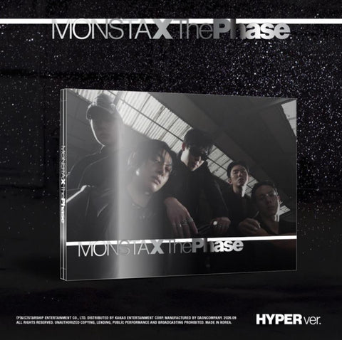 [PREORDER] : MONSTA X - The Phase (HYPER Ver.)