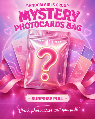 K-POP Girl Group Mystery Photocards Bag