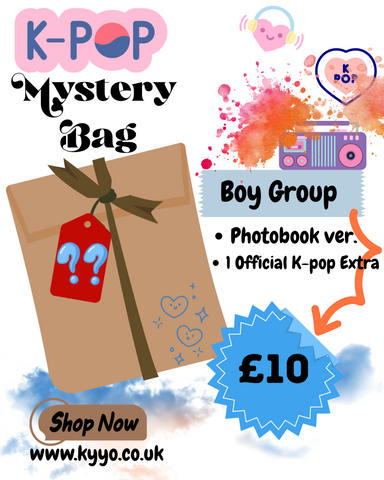 SUPER SAVER BOY GROUP MYSTERY BAG (PHOTOBOOK VER.) + FREEBIES