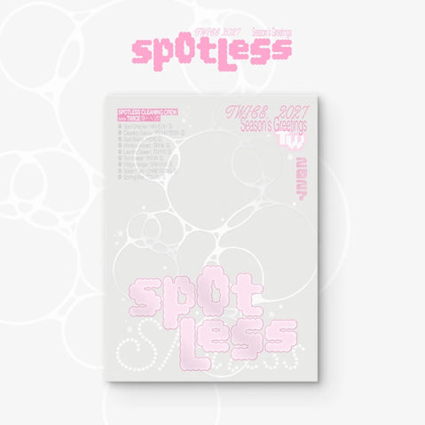 [PREORDER] : TWICE - 2027 Season's Greetings [Spotless] + Set of 9 POB