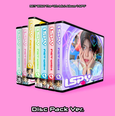 [PREORDER] : NCT WISH - I SPY (Disc Pack ver.) - RANDOM VER.