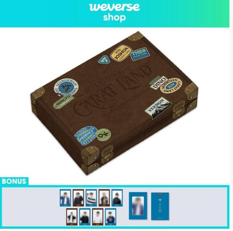 [PREORDER] : [WEVERSE] SEVENTEEN - 2026 SVT 10TH FAN MEETING 'SEVENTEEN in CARAT LAND' MEMORY BOOK+