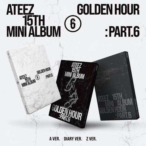 [PREORDER] : ATEEZ - GOLDEN HOUR : Part.6
