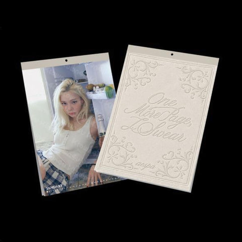 [PREORDER] :  aespa - 2027 WALL CALENDAR