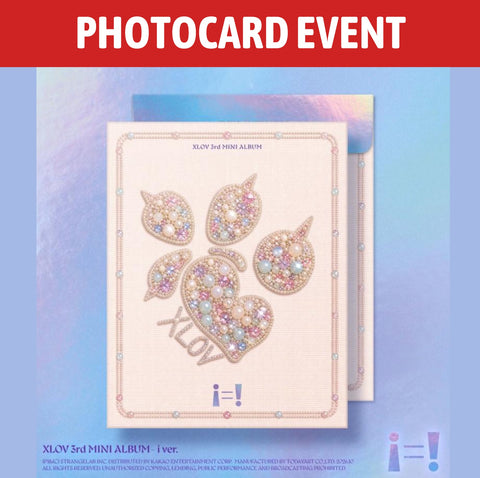 [PREORDER] : [PHOTOCARD EVENT] XLOV - i equals ! (i ver.)