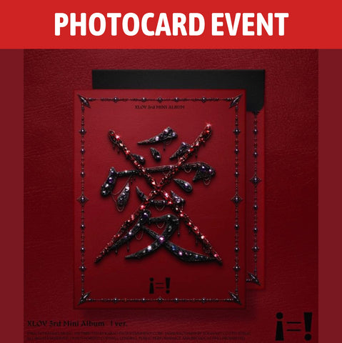 [PREORDER] : [PHOTOCARD EVENT] XLOV - i equals ! (! ver.)