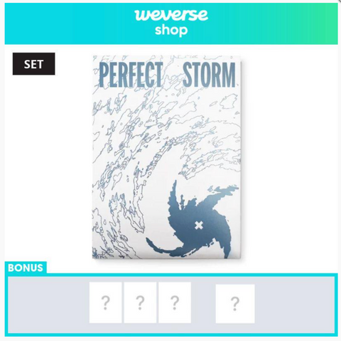 [PREORDER] : [WEVERSE SET] TXT - PERFECT STORM (Weverse Albums Ver.)