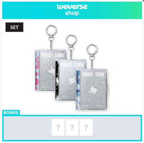 [PREORDER] :  [WEVERSE SET] TXT - PERFECT STORM (Photocard Case Ver.)