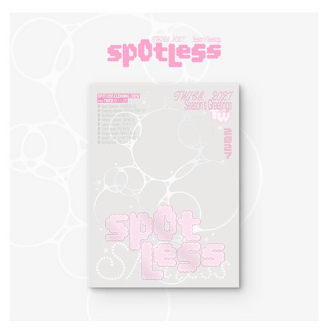 [PREORDER] : TWICE - 2027 Season's Greetings [Spotless] + 1 Set of POBs