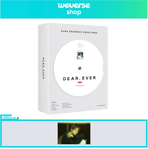 [PREORDER] : [WEVERSE] EVAN - 2027 Season’s Greetings [DEAR. EVER]