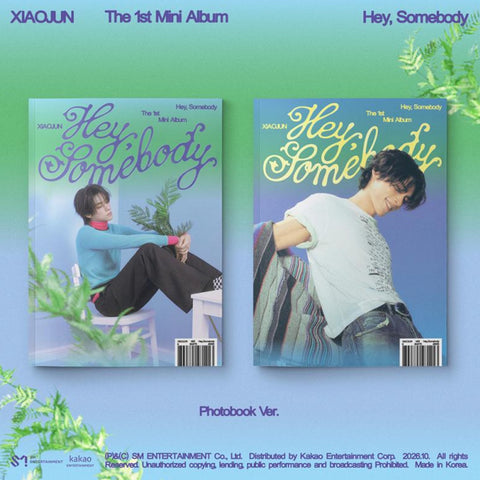 [PREORDER] : XIAOJUN (WayV) - Hey, Somebody (Photobook Ver.)