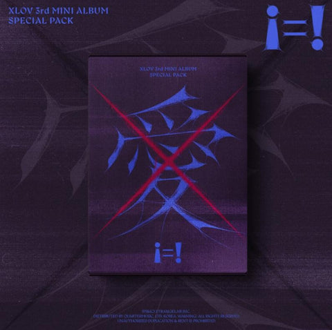 [PREORDER] : XLOV - i equals ! (Special Pack)
