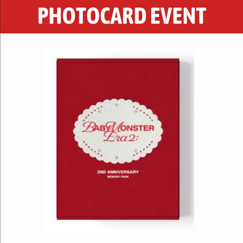 [PREORDER] : [PHOTOCARD EVENT] BABYMONSTER - ERA II 2nd Anniversary Memory Pack