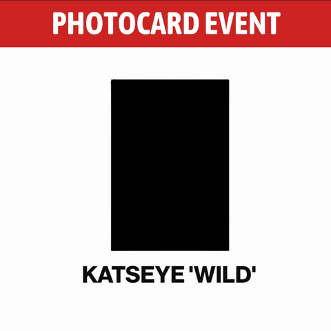 [PREORDER] : [PHOTOCARD EVENT] KATSEYE - WILD (Member ver.)