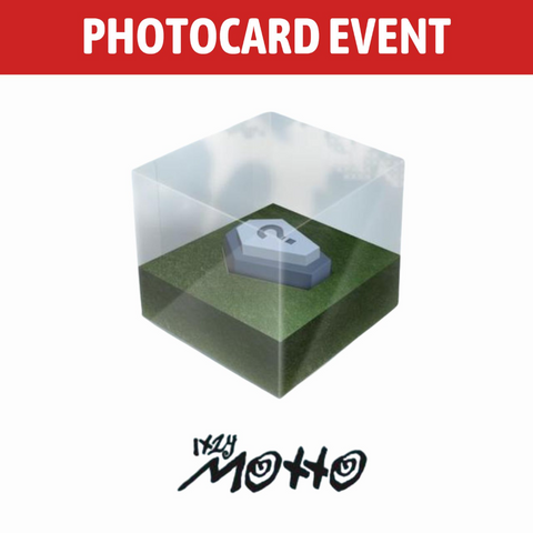 [PREORDER] : [PHOTOCARD EVENT] ITZY - Motto (CAKE CLICKER KEYRING ver.)