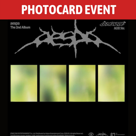 [PREORDER] : [PHOTOCARD EVENT] aespa -  LEMONADE (ACID Ver.)