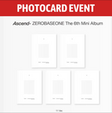 [PREORDER] : [PHOTOCARD EVENT] ZEROBASEONE - Ascend- (11 Ver.)