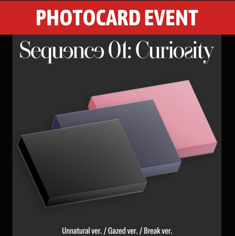 [PREORDER] : [PHOTOCARD EVENT] AND2BLE - Sequence 01: Curiosity