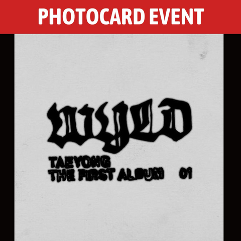 [PREORDER] : [PHOTOCARD EVENT] TAEYONG - WYLD (Jewel Case Ver.)