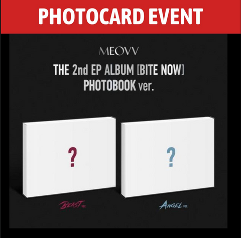 [PREORDER] : [PHOTOCARD EVENT] MEOVV - BITE NOW (PHOTOBOOK Ver.)