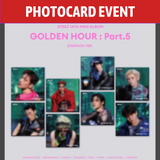 [PREORDER] : [PHOTOCARD EVENT] ATEEZ - GOLDEN HOUR : Part.5 (DIGIPACK Ver.)