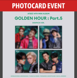 [PREORDER] : [PHOTOCARD EVENT] ATEEZ - GOLDEN HOUR : Part.5 (DIGIPACK UNIT Ver.)