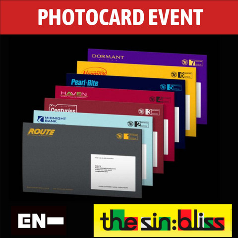 [PREORDER] : [PHOTOCARD EVENT] ENHYPEN - THE SIN: BLISS (ENGENE Ver.)