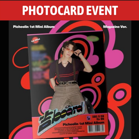 [PREORDER] : [PHOTOCARD EVENT] Picheolin (SEVENTEEN) - 吉BOARD (Magazine Ver.)