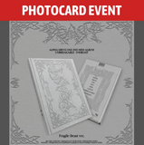 [PREORDER] : [PHOTOCARD EVENT] ALPHA DRIVE ONE - UNBREAKABLE : 少年BEAST (Fragile Beast Ver.)