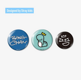[PREORDER] : Stray Kids - [RUN IT JAPAN] BADGE SET (3PIECES)