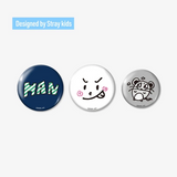 [PREORDER] : Stray Kids - [RUN IT JAPAN] BADGE SET (3PIECES)