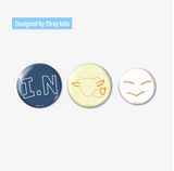[PREORDER] : Stray Kids - [RUN IT JAPAN] BADGE SET (3PIECES)