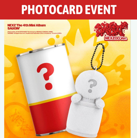 [PREORDER] : [PHOTOCARD EVENT] NEXZ - SAUCIN' (NEXZOO Ver.) (+Bonus)