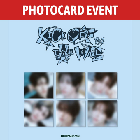 [PREORDER] : [PHOTOCARD EVENT] KickFlip - KICK OFF THE WALL Pt. 1 (DIGIPACK Ver.)