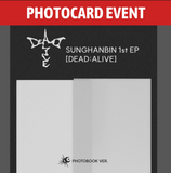 [PREORDER] : [PHOTOCARD EVENT] SUNGHANBIN (ZB1) - DEAD:ALIVE (Photobook Ver.)