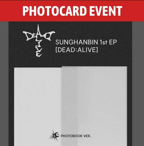 [PREORDER] : [PHOTOCARD EVENT] SUNGHANBIN (ZB1) - DEAD:ALIVE (Photobook Ver.)